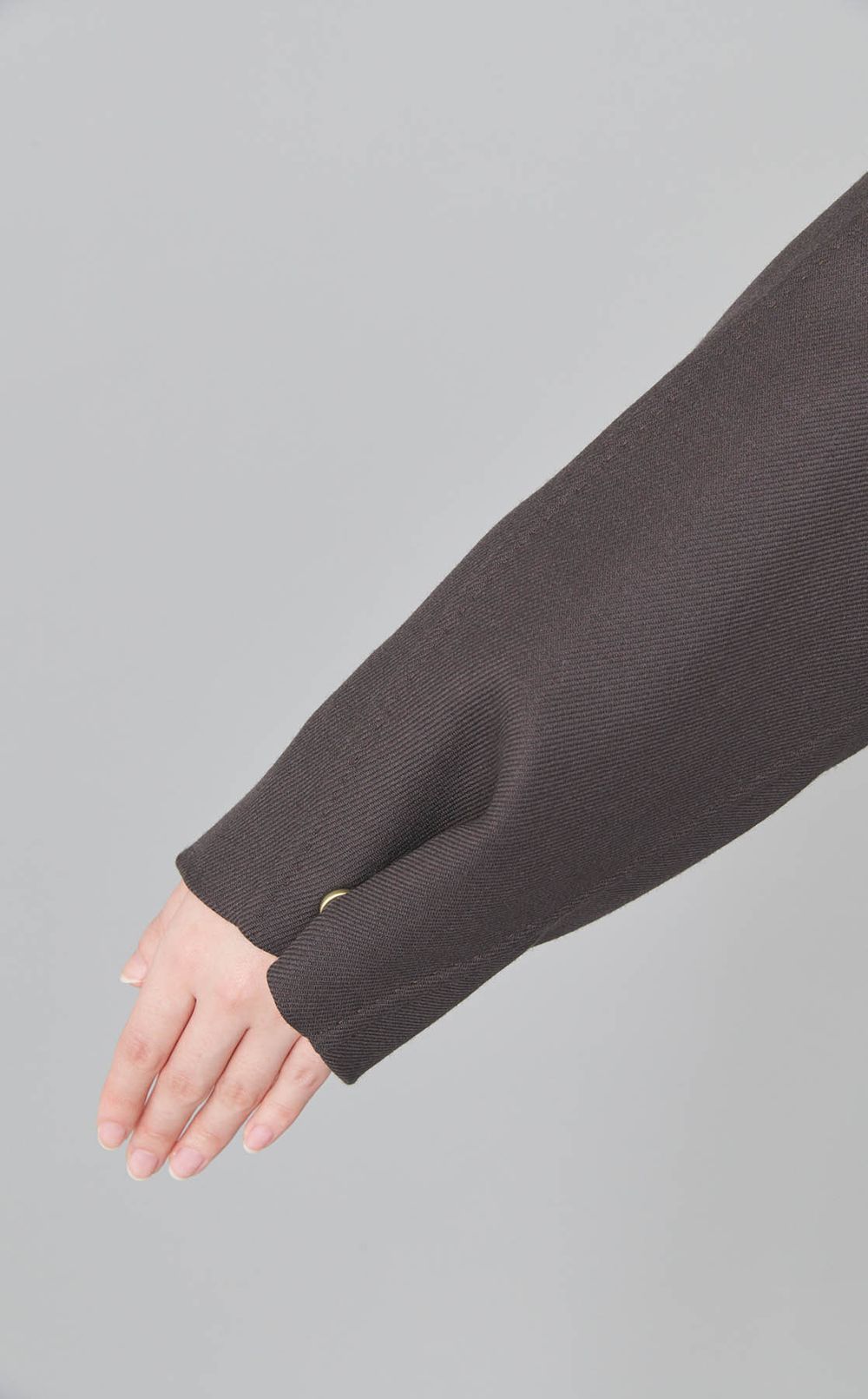 ウールスタンドカラーブルゾン