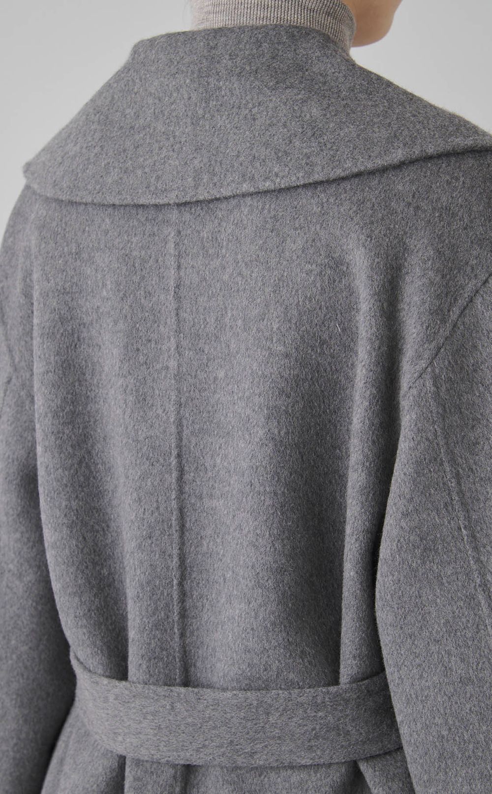 ウールリバーミドルAラインコート