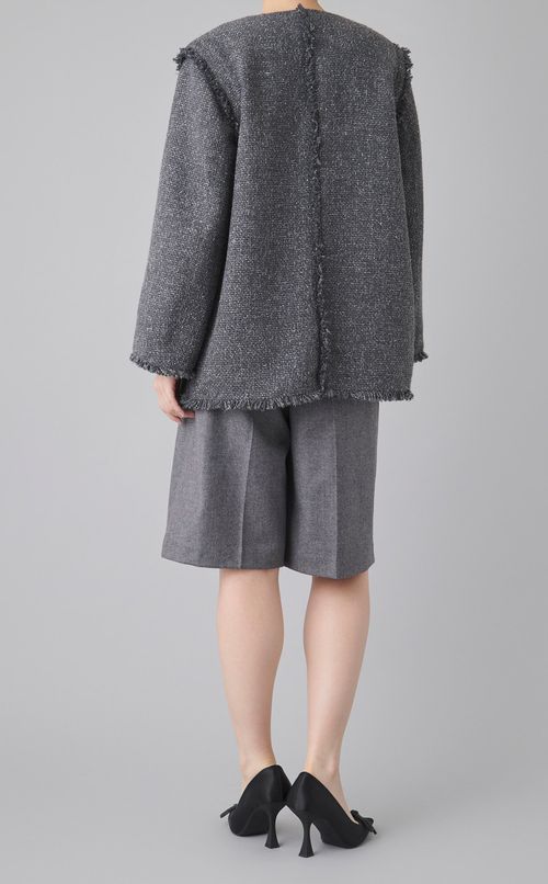 2wayツイードジャケット