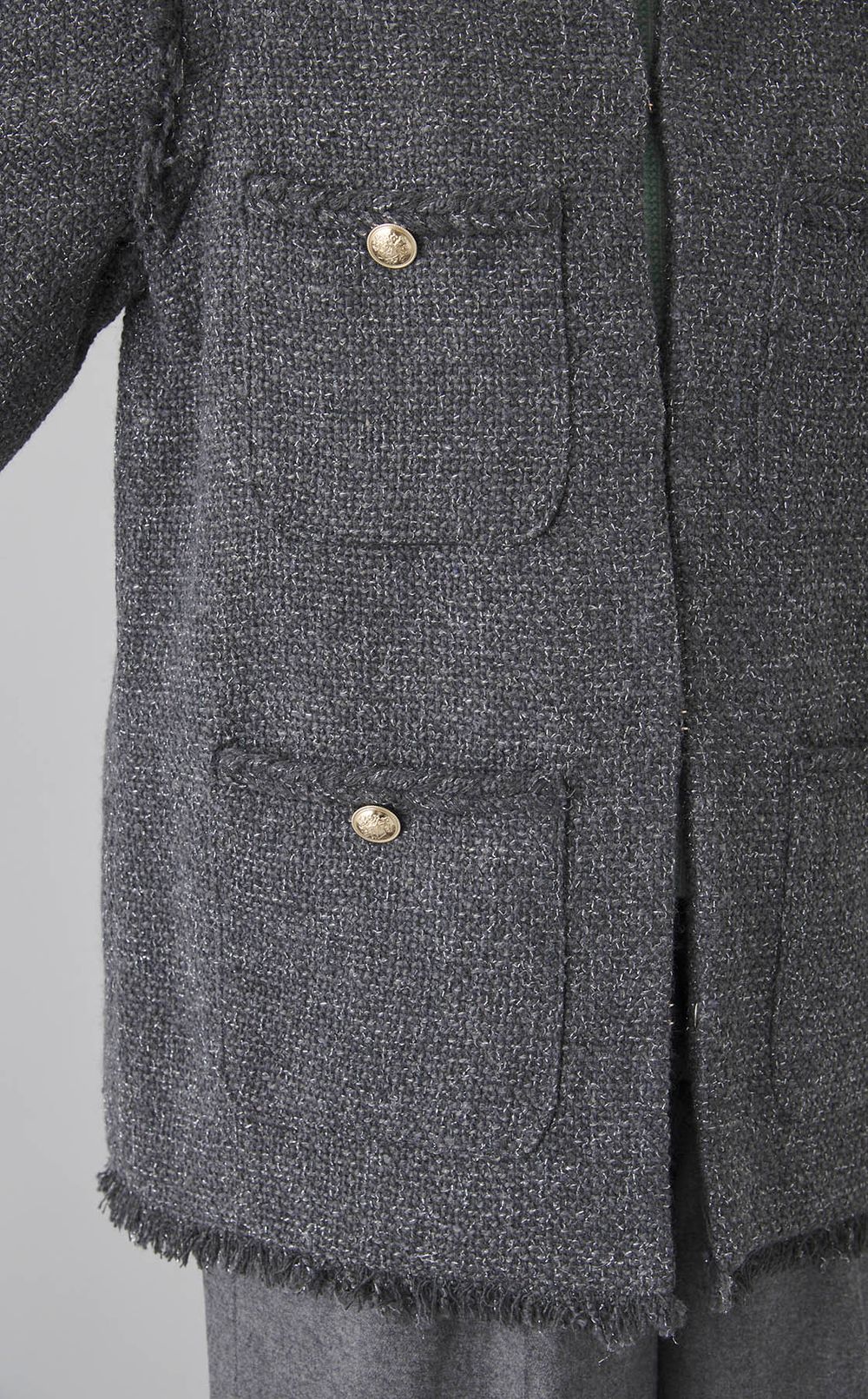 2wayツイードジャケット