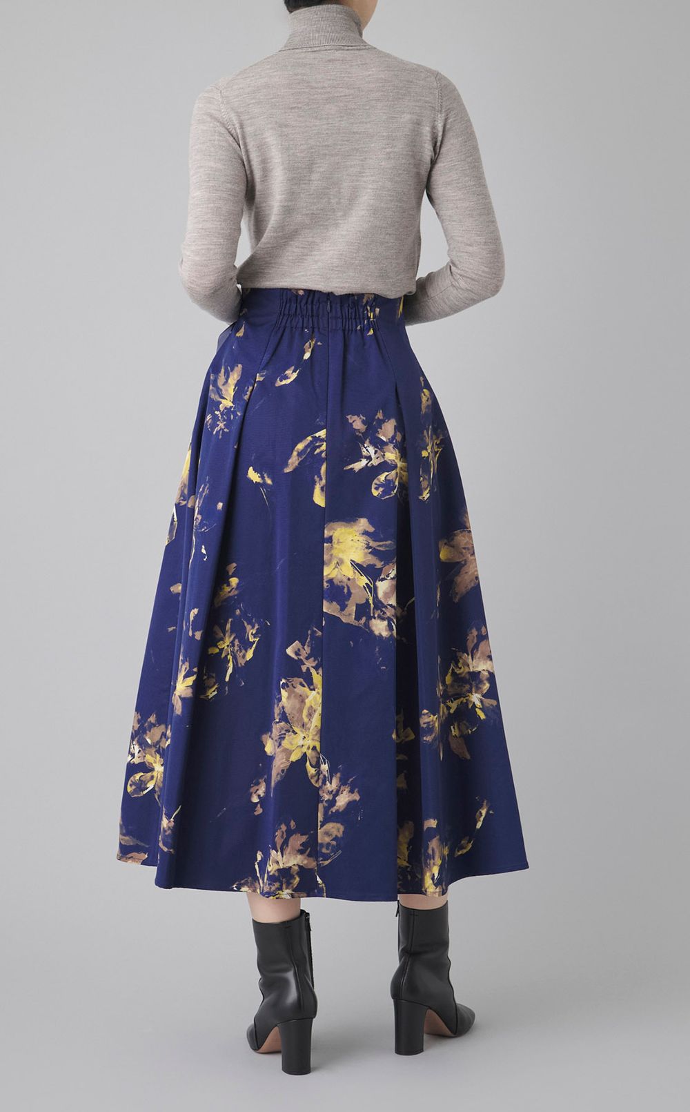 ブラッシュフラワーギャザースカート