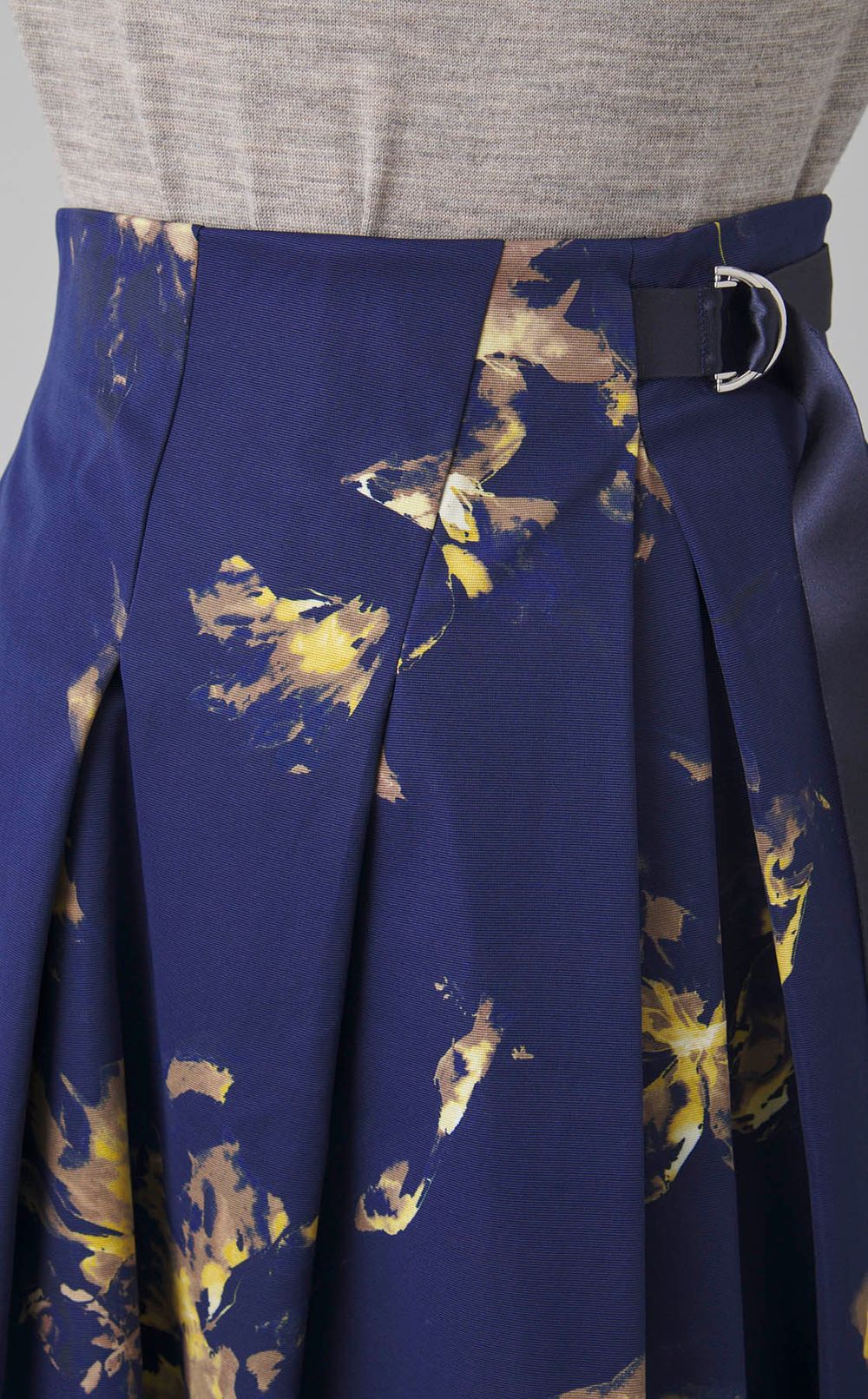 ブラッシュフラワーギャザースカート