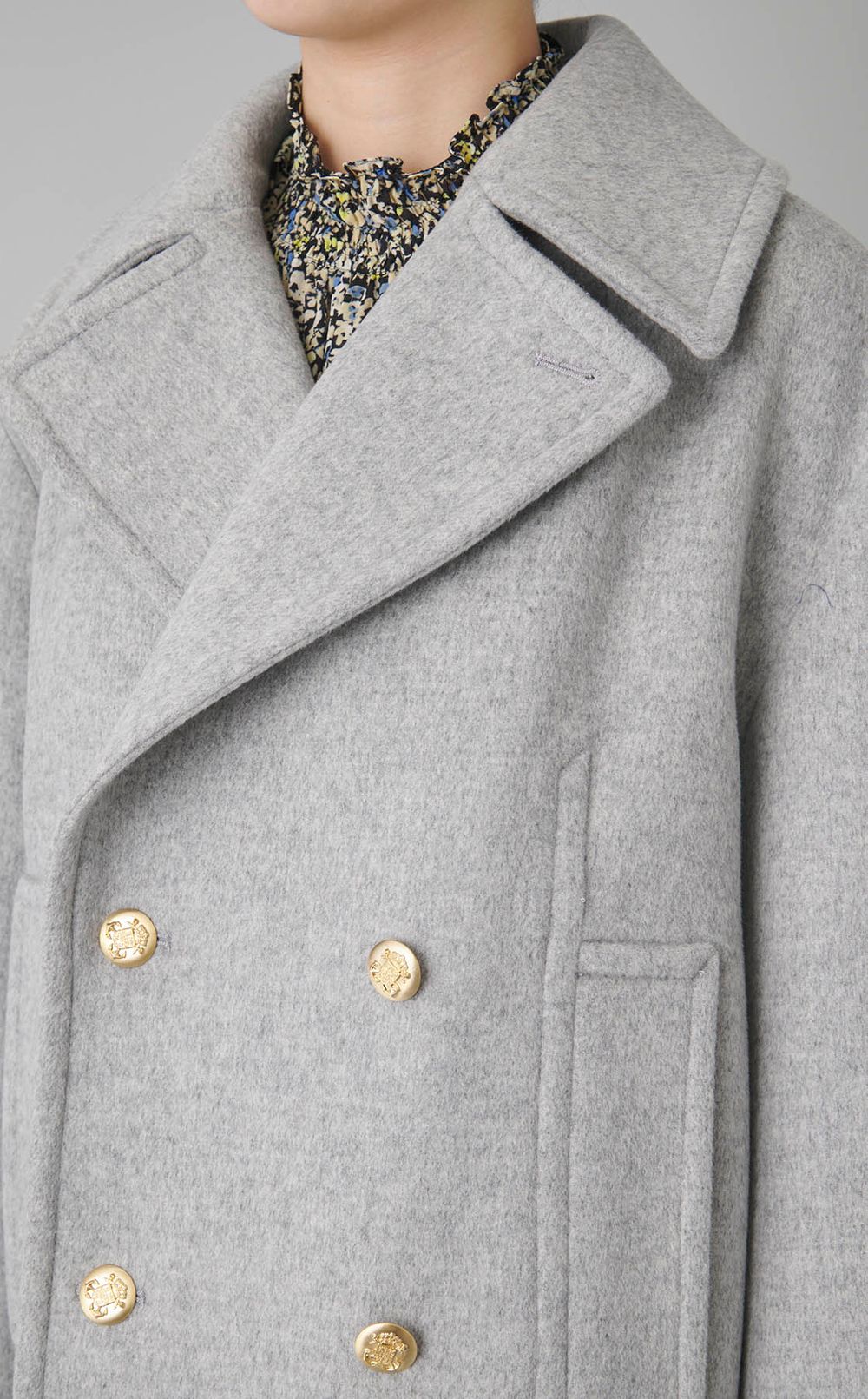 メルトンビーバーPコート