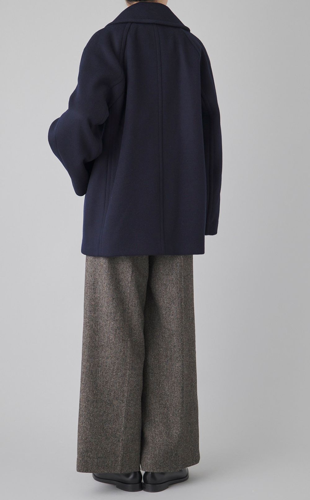 メルトンビーバーPコート