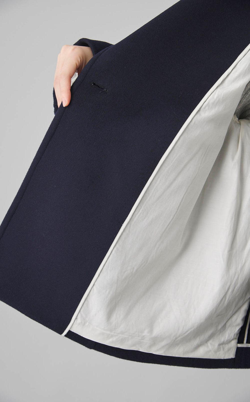 メルトンビーバーPコート