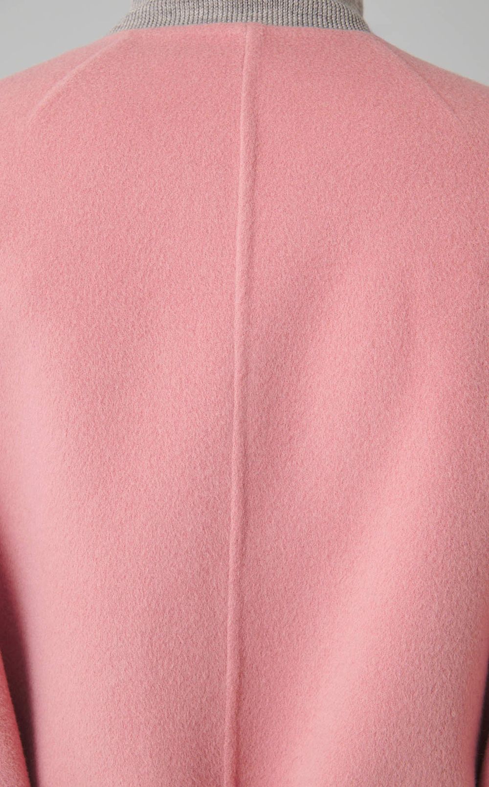 ウールリバーノーカラーコート