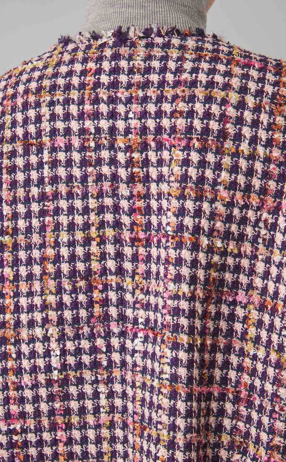 ツイードコクーンコート