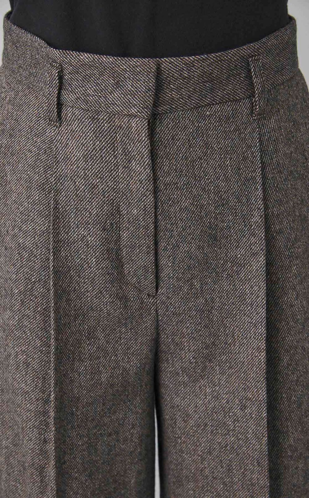 メランジカルゼタックワイドパンツ