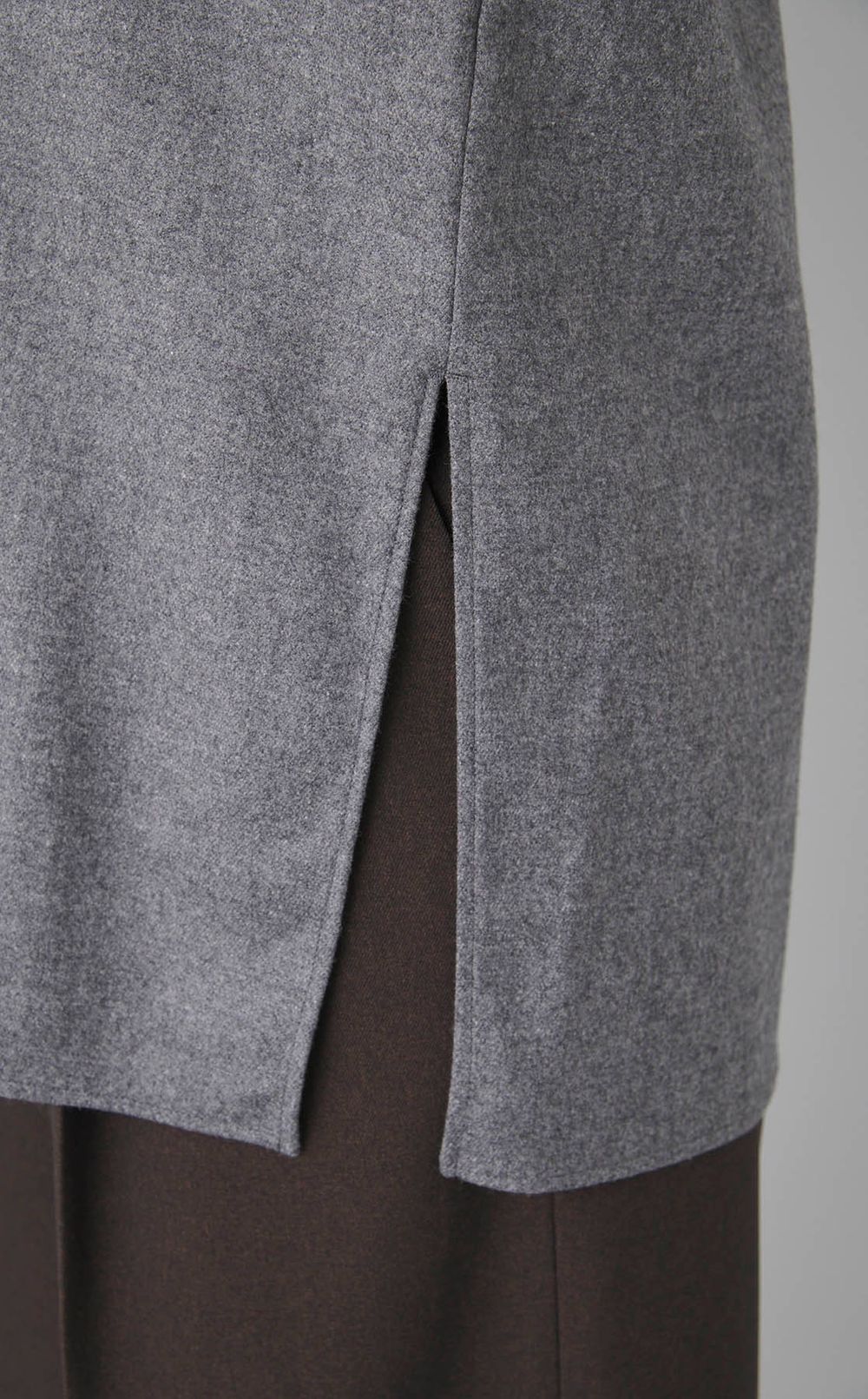 フランネルビッグカラーシャツ