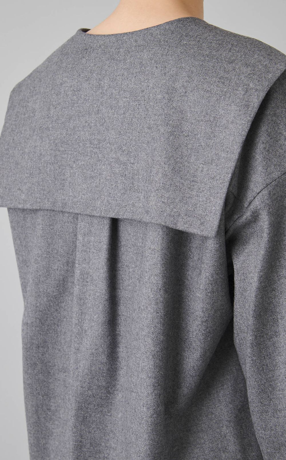 フランネルビッグカラーシャツ