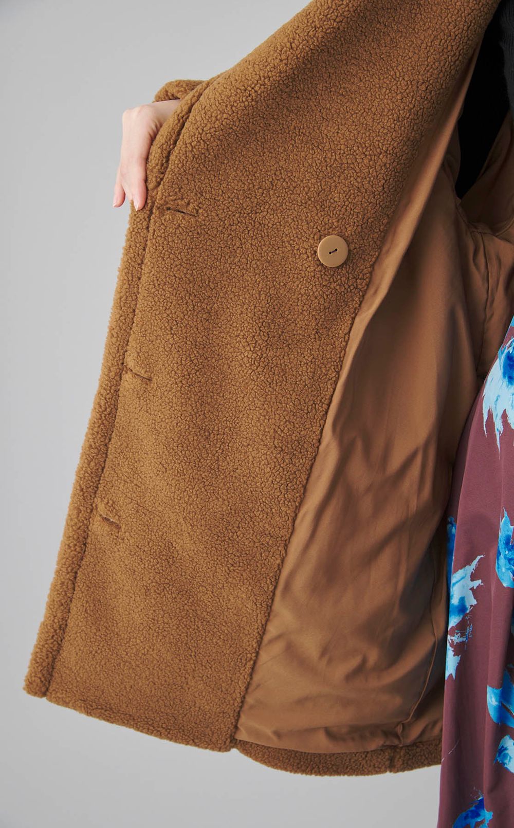 オーバーサイズボアコート