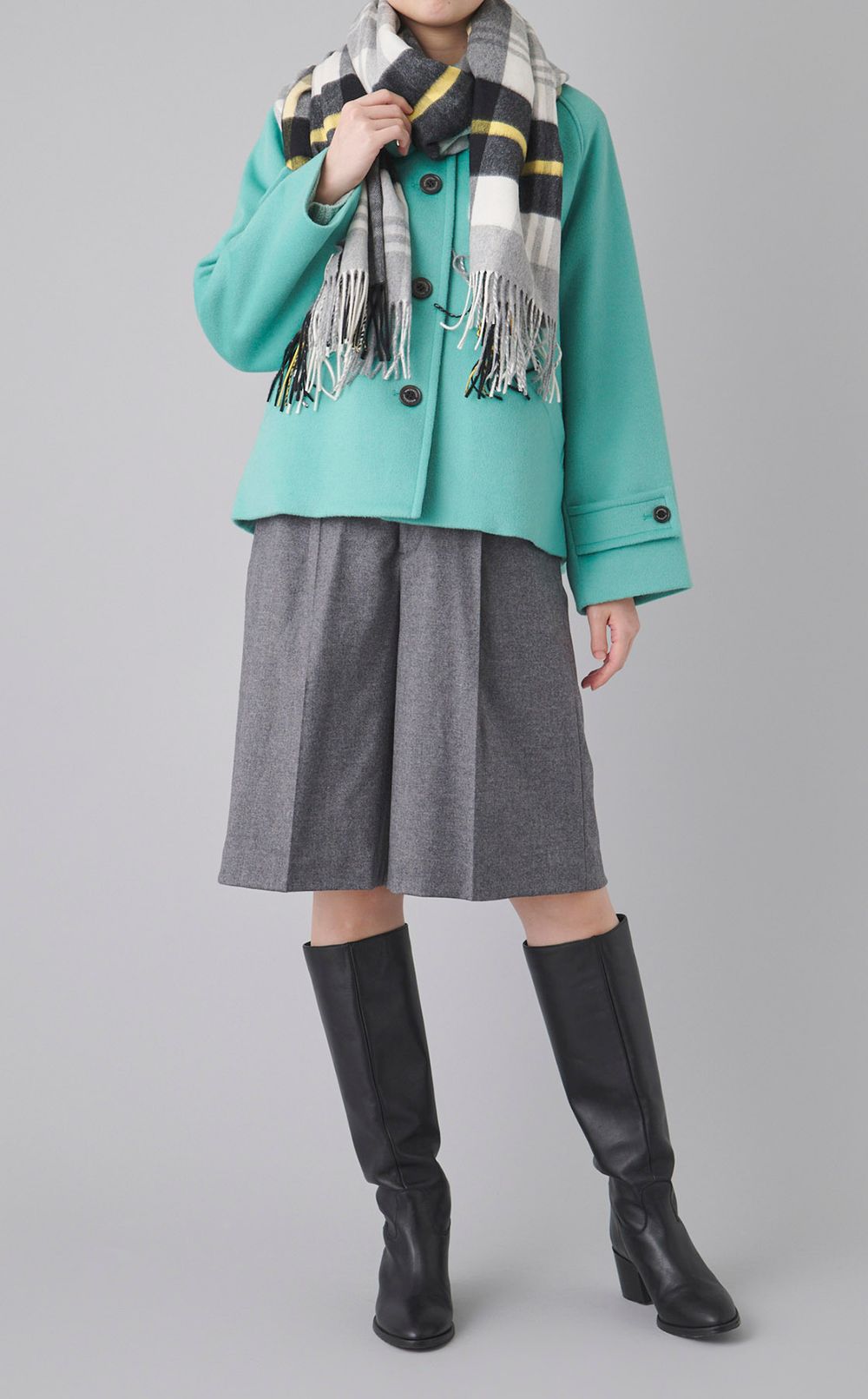 カシミヤ大判ストール