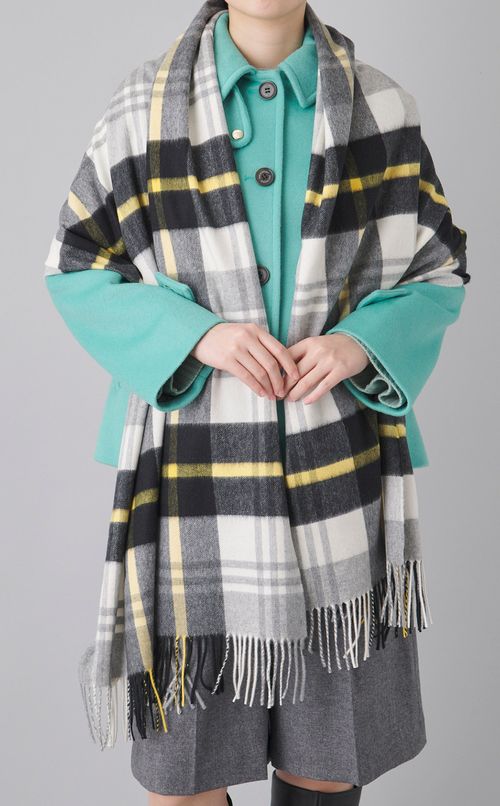 カシミヤ大判ストール