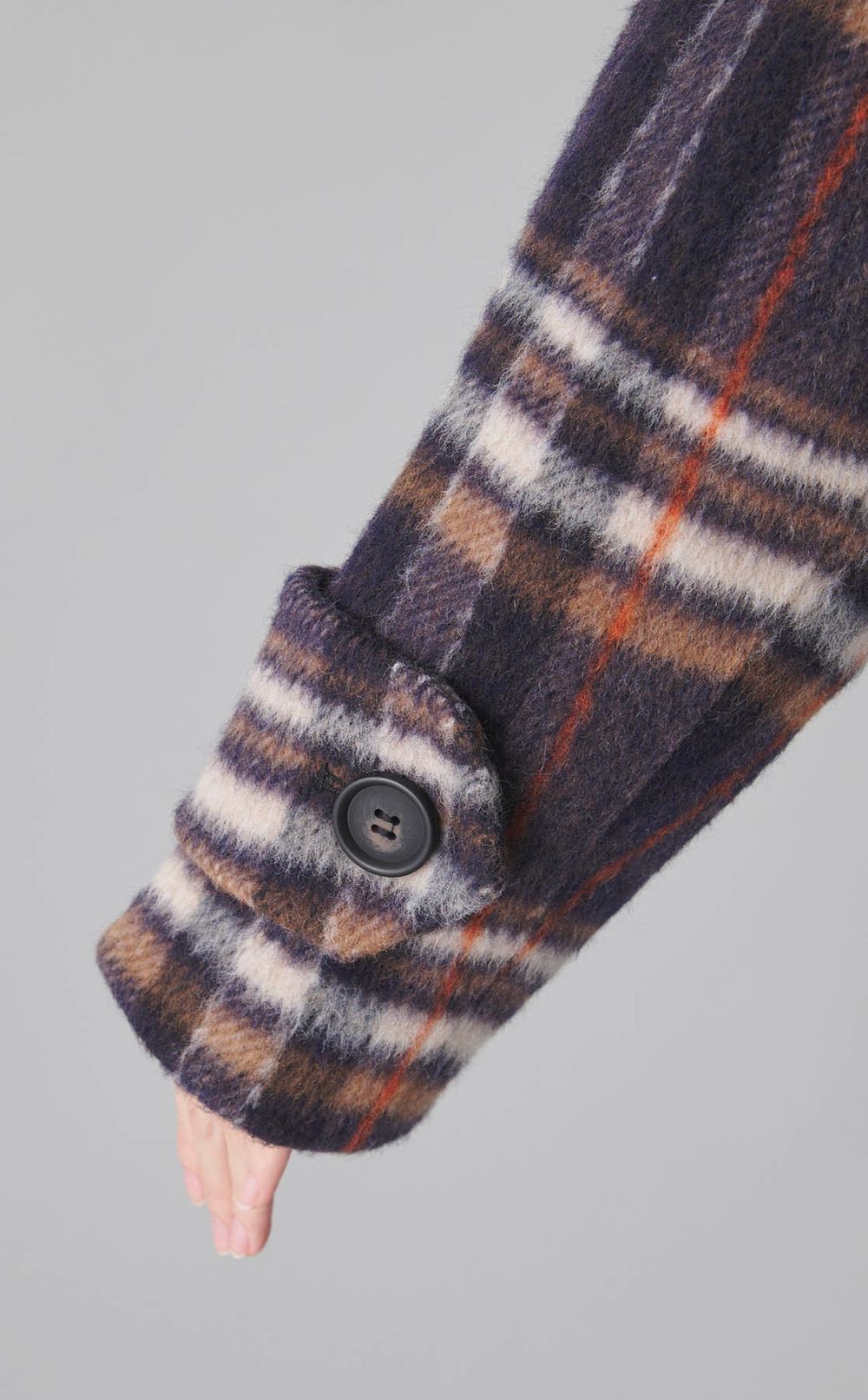 ウールコクーンシルエットPコート