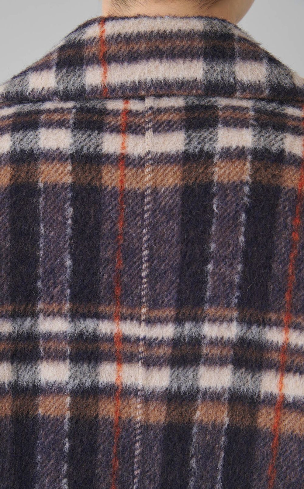 ウールコクーンシルエットPコート