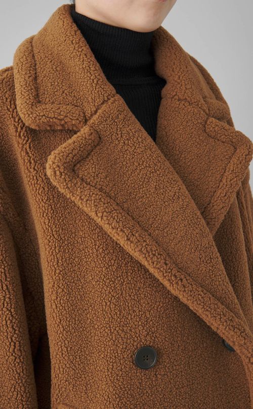 オーバーサイズボアコート