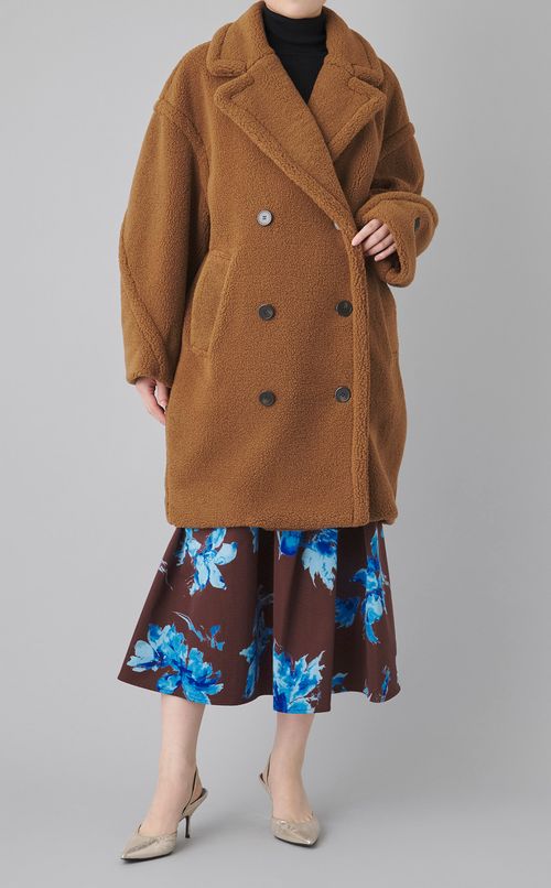 ブラッシュフラワーギャザースカート