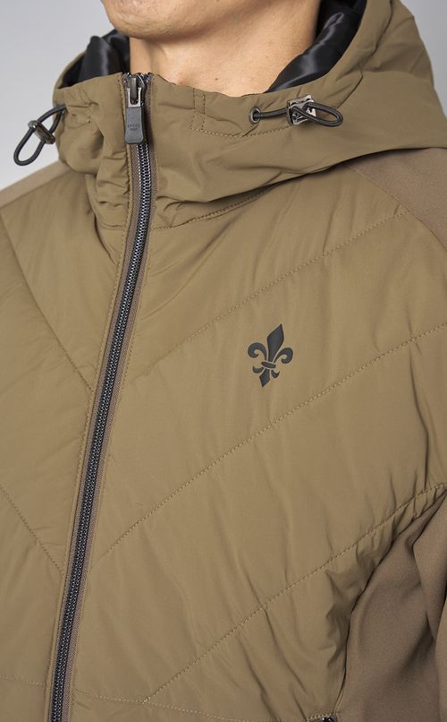 ストレッチタフタブルゾン