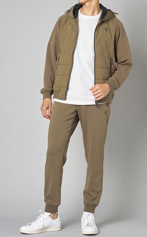 ポリエステルジョガーパンツ