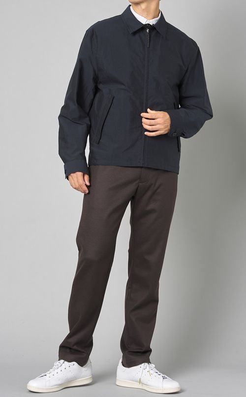 コットンナイロンリバーシブルブルゾン