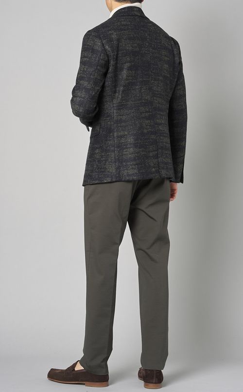 ウールジャガードジャケット