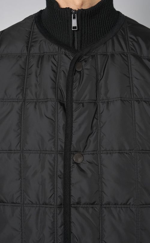 キルティングラウンドカラーコート