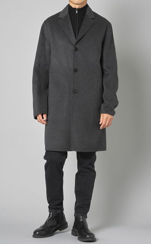 フロントジップニットカーディガン