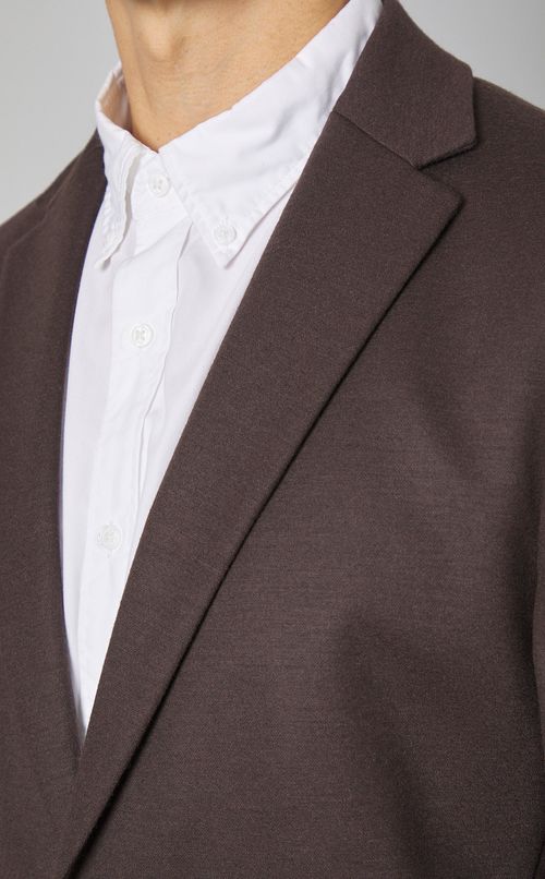 ウールニットジャケット