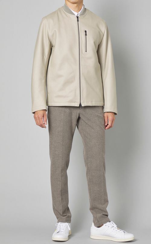 ダウンファブリックショートブルゾン