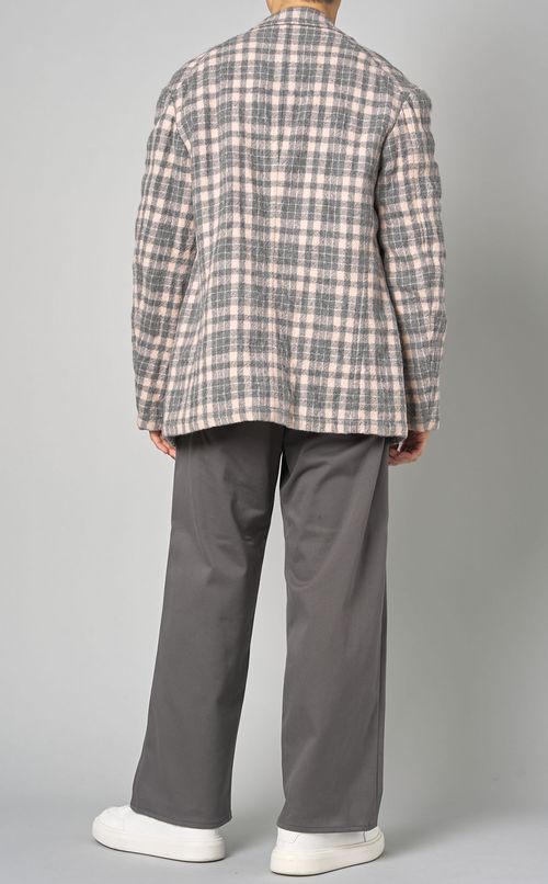 フリングウールチェックジャケット