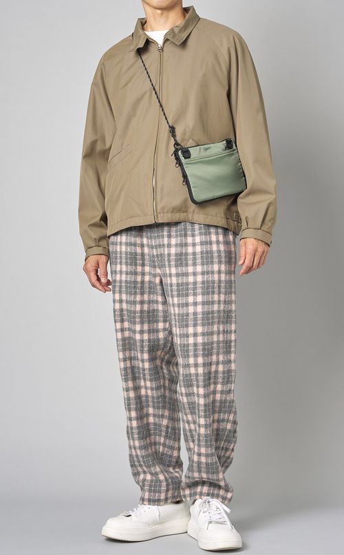 フリングウールチェックパンツ