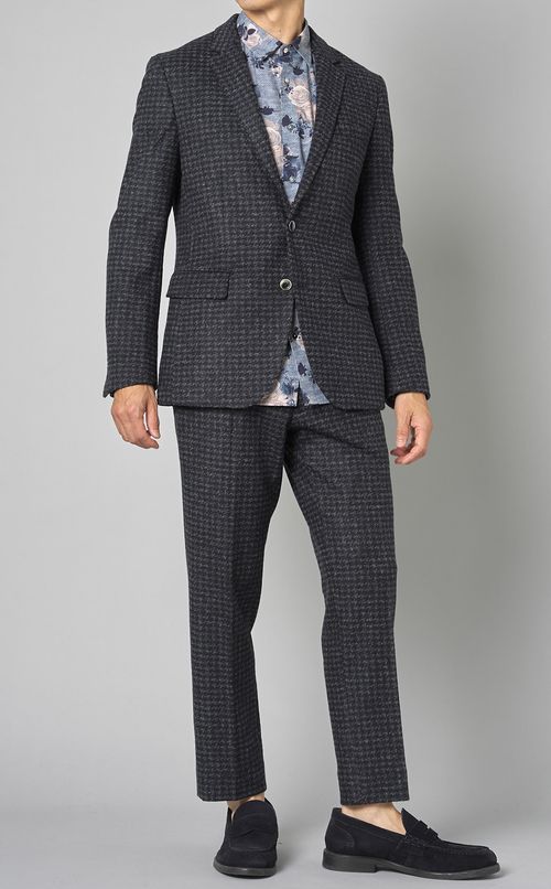 ハウンドトゥースジャケット