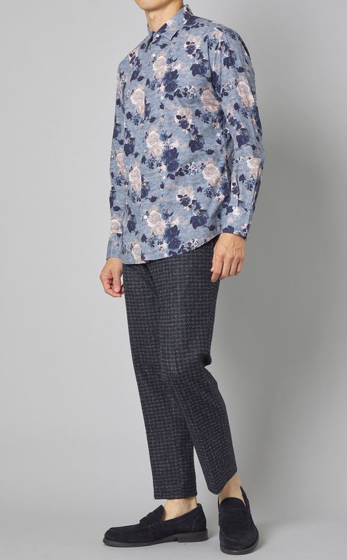 ハウンドトゥースパンツ