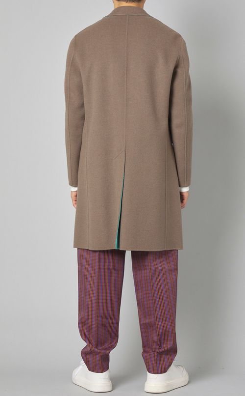 ダブルフェイスチェスターコート