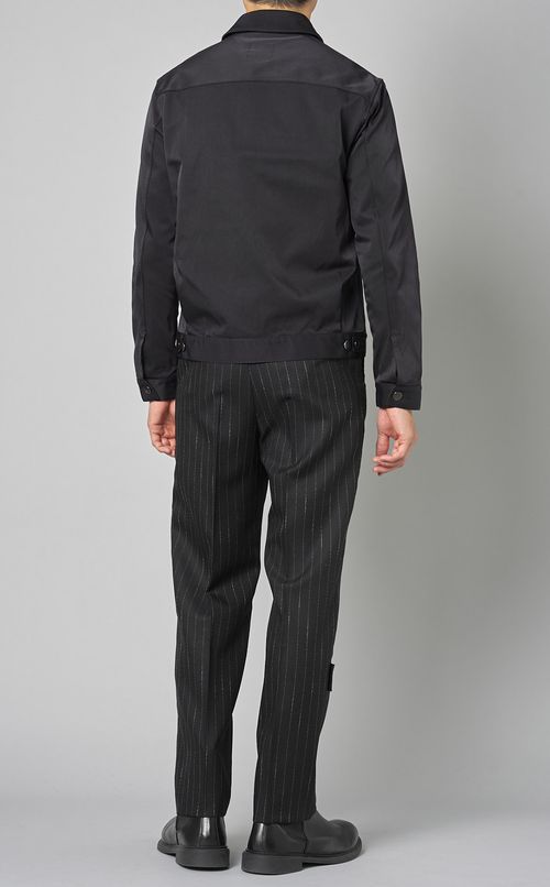 ナイロンデニムジャケット