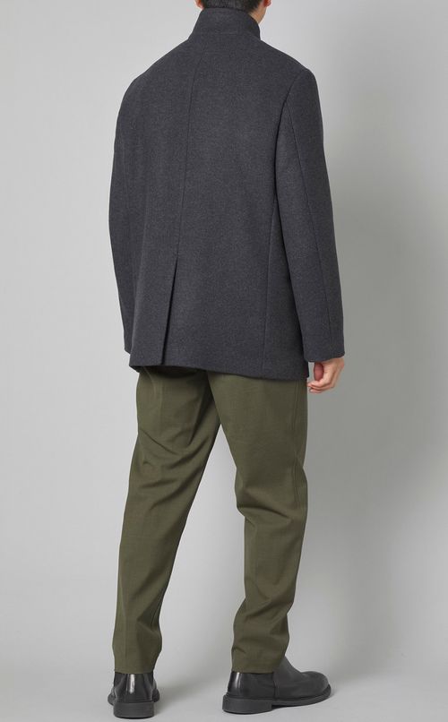 ダブルフェイスショートコート