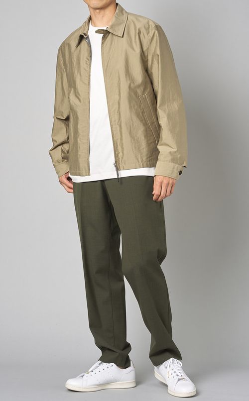 コットンナイロンリバーシブルブルゾン