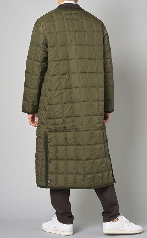 キルティングラウンドカラーコート