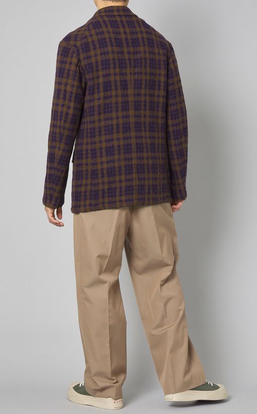 フリングウールチェックジャケット