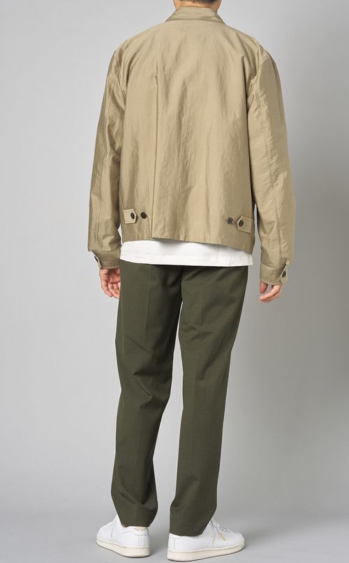 コットンナイロンリバーシブルブルゾン