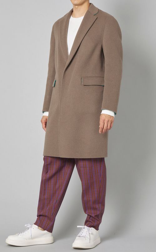 チェックバルーンパンツ