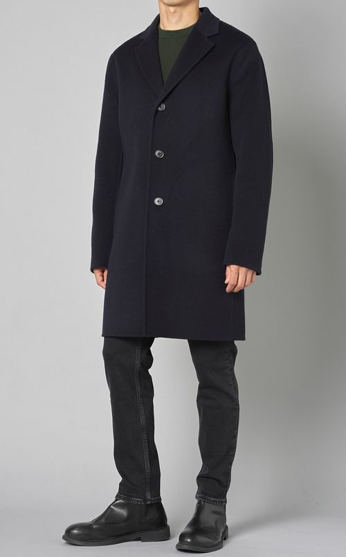 ダブルフェイスチェスターコート