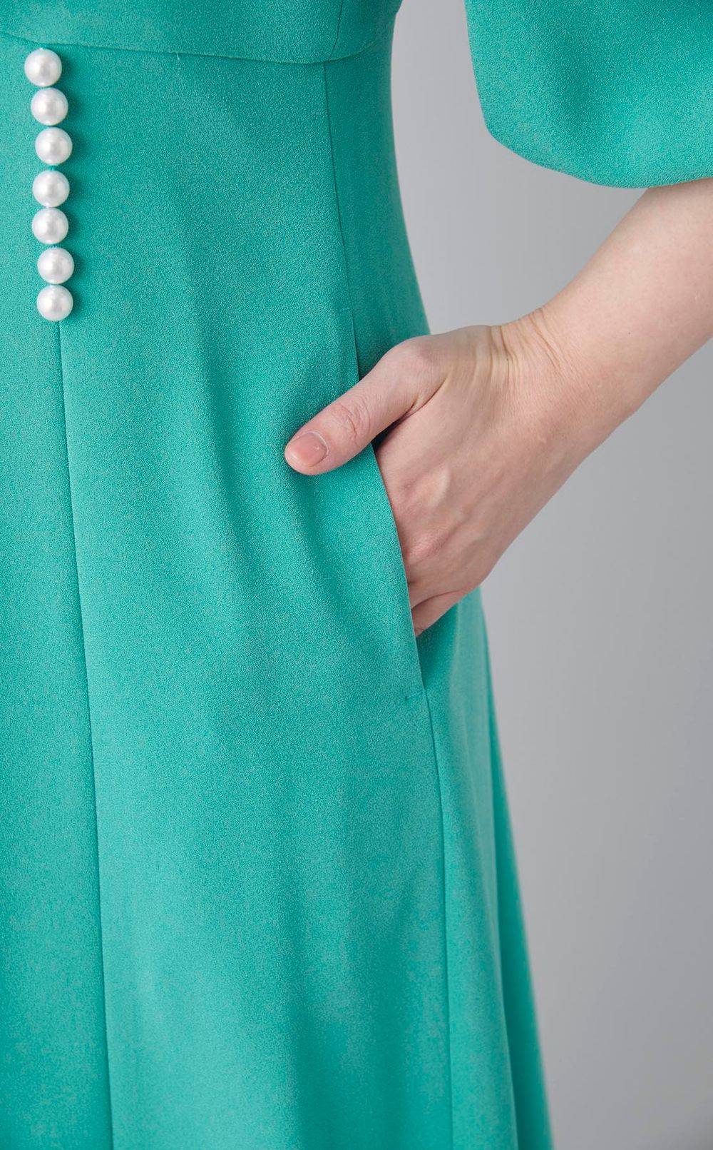 【別注】パール付ワンピース