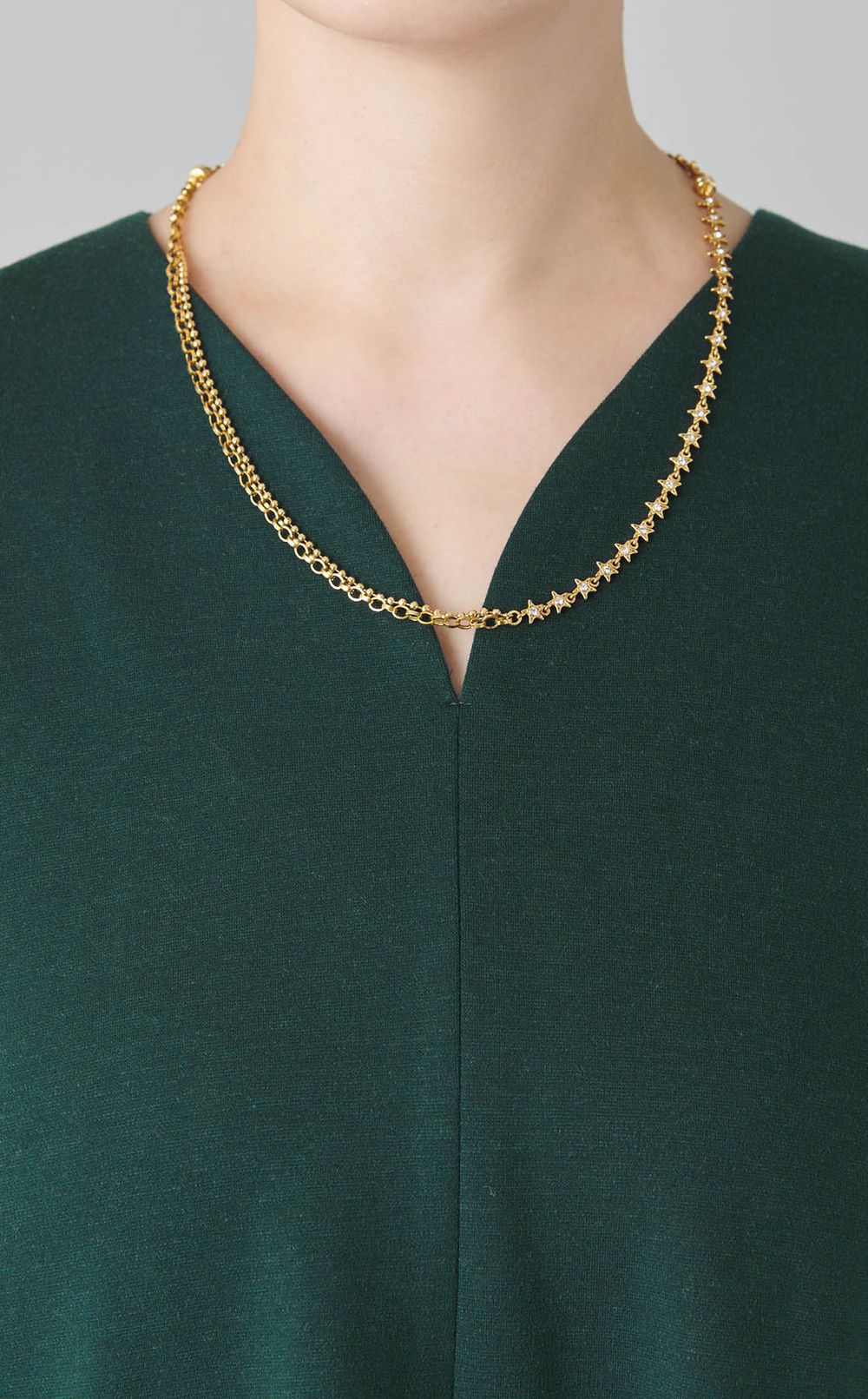 スター3wayショートネックレス