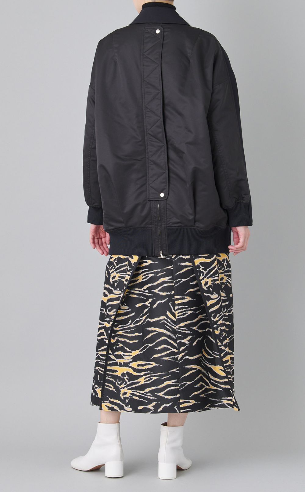 タフタコンビジャケットブルゾン