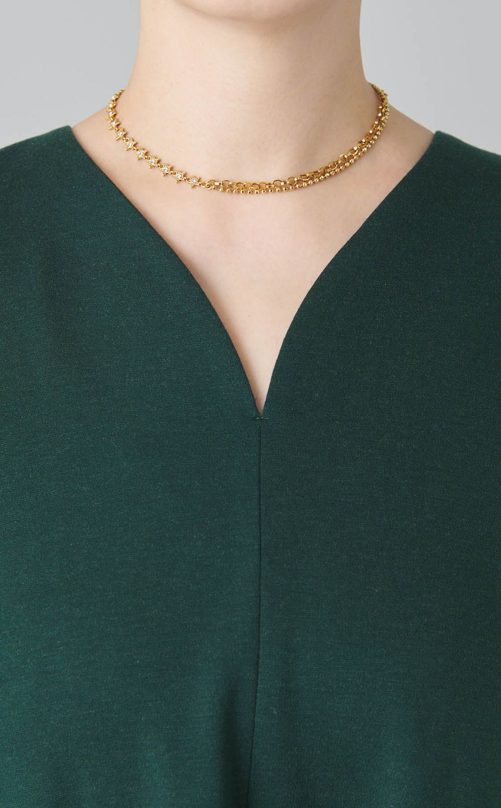 スター3wayショートネックレス