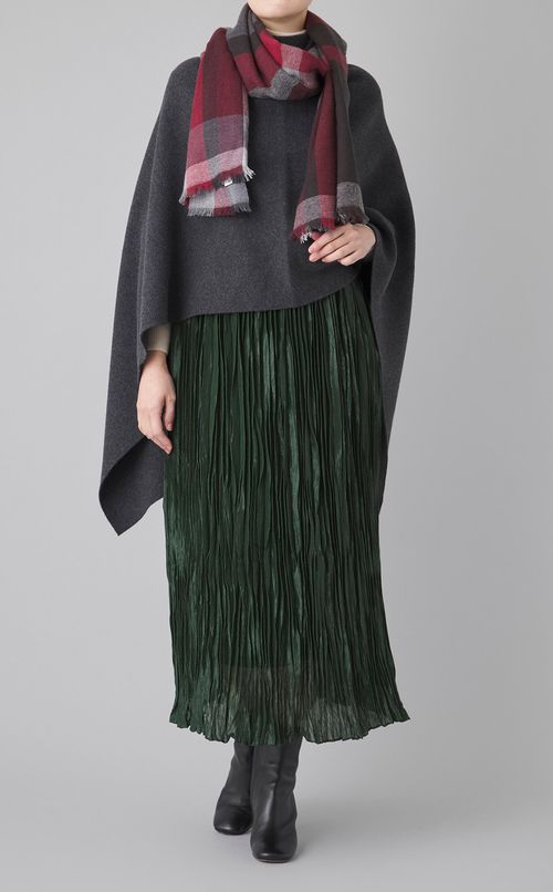 カシミヤ大判スカーフ