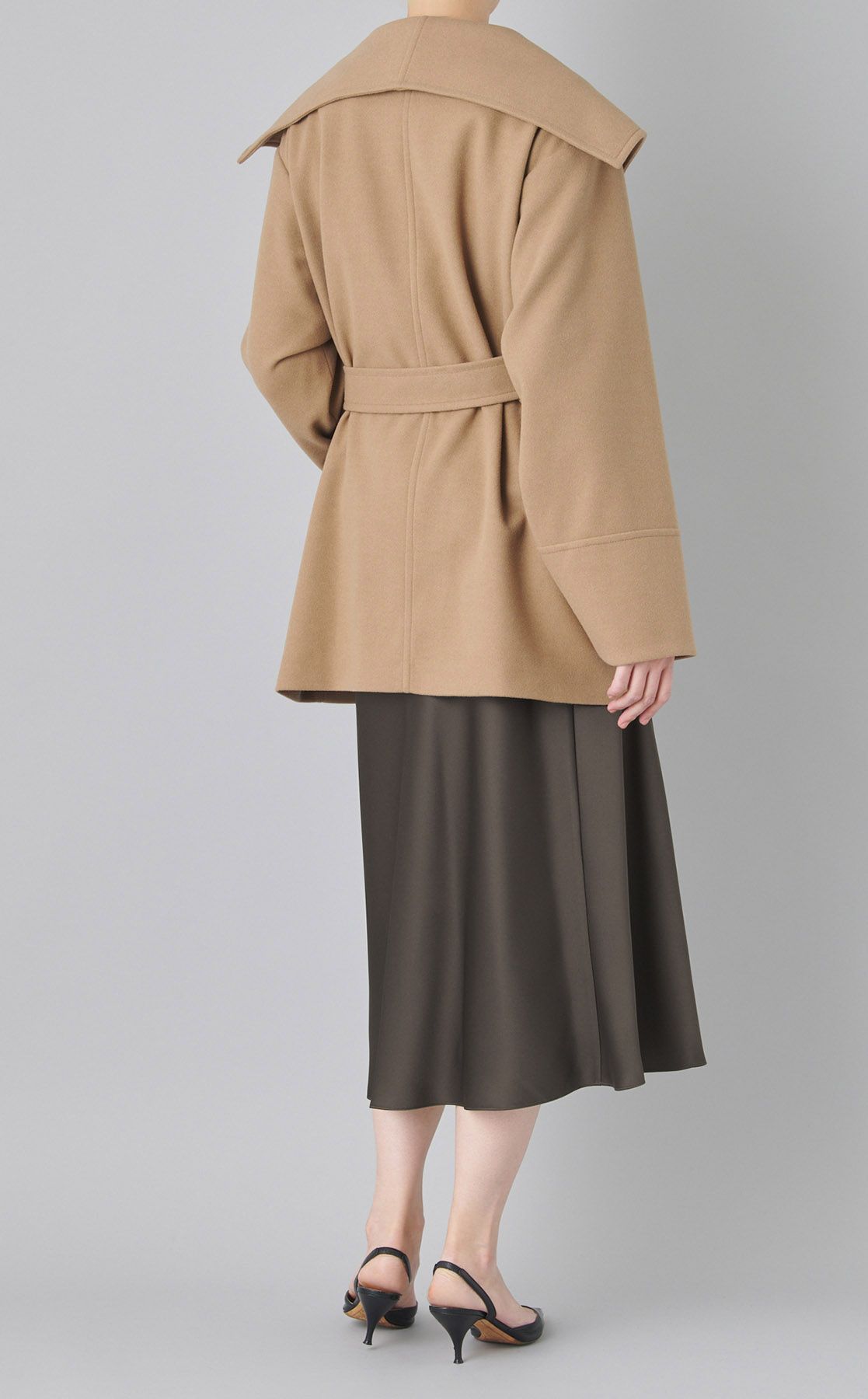 MICA&DEAL｜ショールカラーショートコート