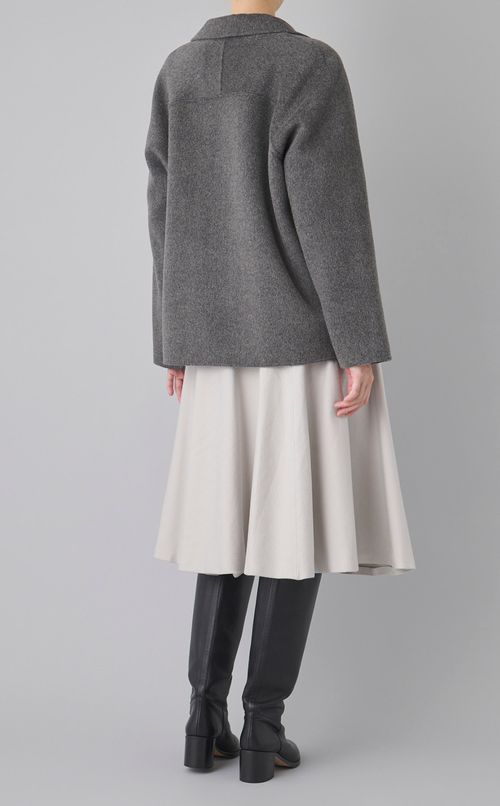 ダブルフェイスリバーショートコート