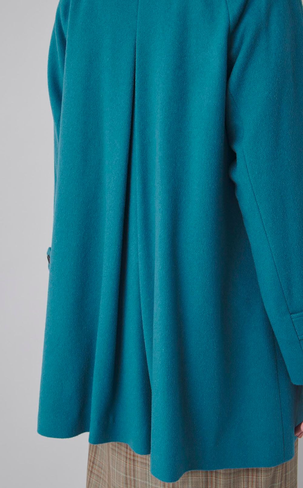 ウールカシミアAラインコート